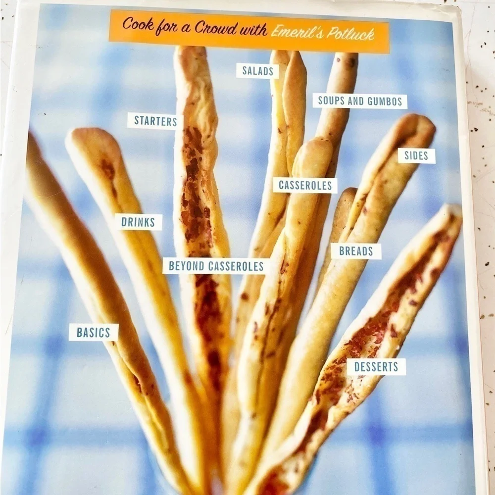 𝅺emeril’s Comfort Food Cookbook Hardback
